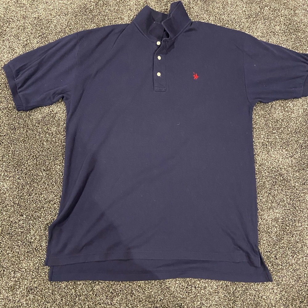 Men’s knights of round table polo in navy blue